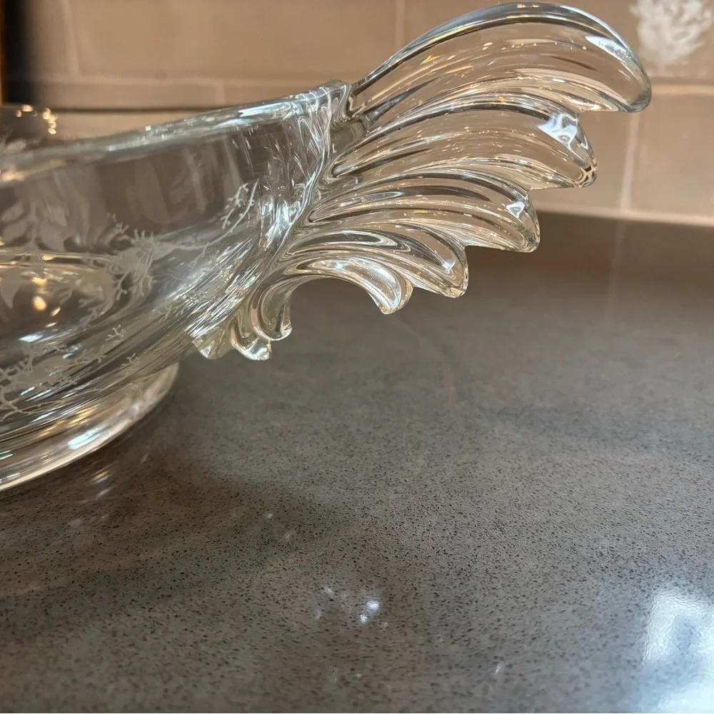 Fostoria chintz crystal